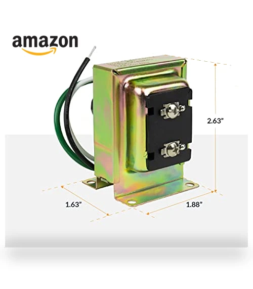Doorbell Transformer — Transformers, Adamax