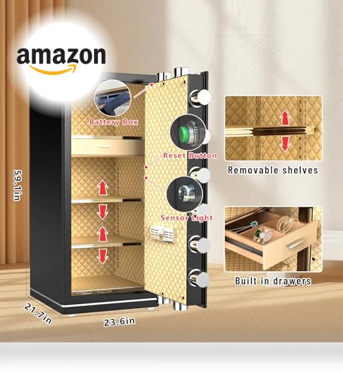 Extra Large Home Safe — Cabinet Safes, FABAO