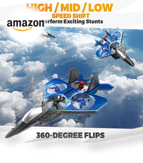 Fighter Airplane Mini Drone — RC Helicopters, BEZGAR