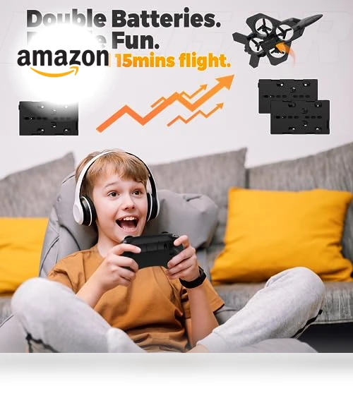 Fighter Airplane Mini Drone — RC Helicopters, BEZGAR