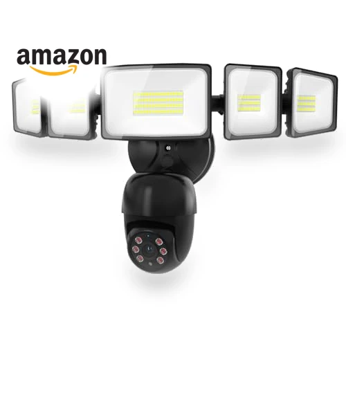 Floodlight Camera Outdoor — Outdoor Security Cameras, iMaihom