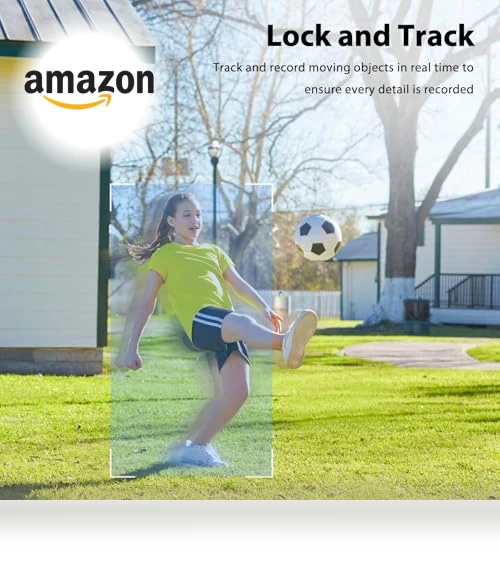 Floodlight Camera Outdoor — Outdoor Security Cameras, iMaihom