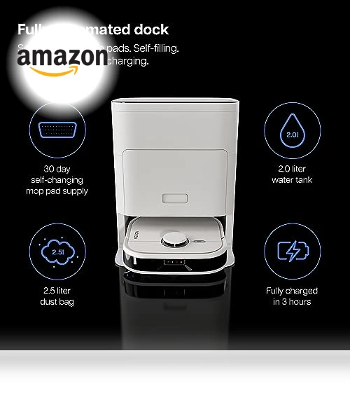 Florio 2in1 Robot Vacuum and Mop Combo — Smart Cleaning Robots, NOESIS