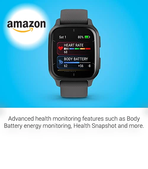 GPS Smartwatch with Health Monitoring — Smartwatches, Garmin