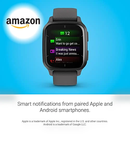 GPS Smartwatch with Health Monitoring — Smartwatches, Garmin