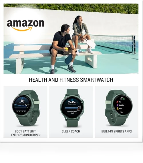 Health and Fitness GPS Smartwatch — Smartwatches, Garmin