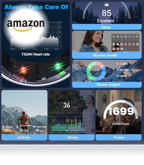 Health Tracker Smart Ring — Smart Rings