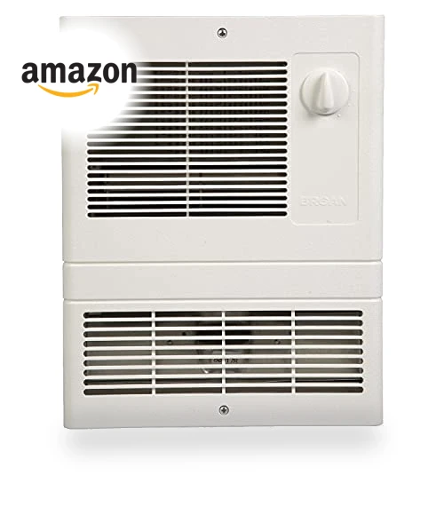 High Capacity Wall Heater with Built-In Adjustable Thermostat — Portable Heating Solutions, Broan-NuTone