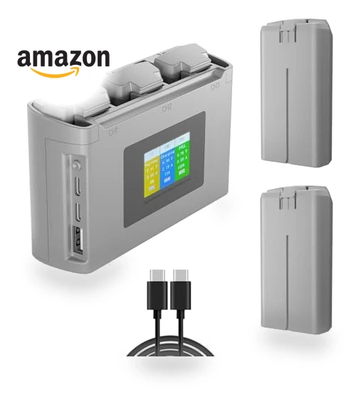 Intelligent Battery with Display Two-Way Charging Hub — Batteries, Aovee