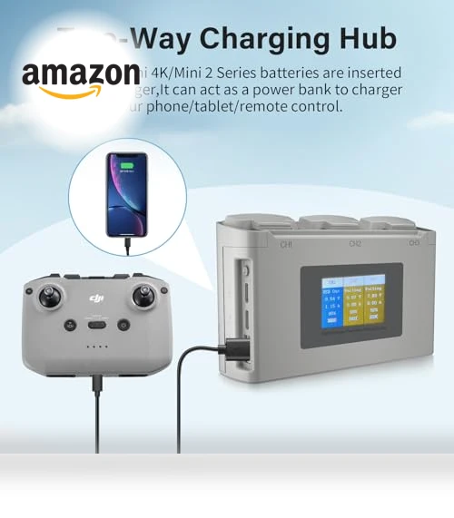 Intelligent Battery with Display Two-Way Charging Hub — Batteries, Aovee