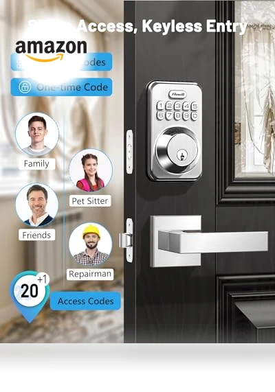 Keyless Entry Door Lock — Padlocks & Hasps, Zowill