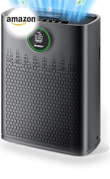 Large Room Air Purifier with Smart Mode — Activated Carbon Air Purifiers, ECOSELF