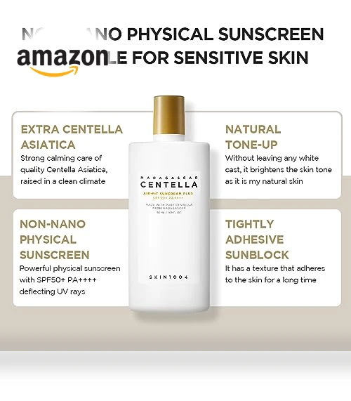 Madagascar Centella Air-fit Suncream Plus — Body Sun Protection, SKIN1004
