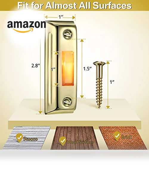 Metal Doorbell Push Button with LED Light — Push Buttons, Dreyoo