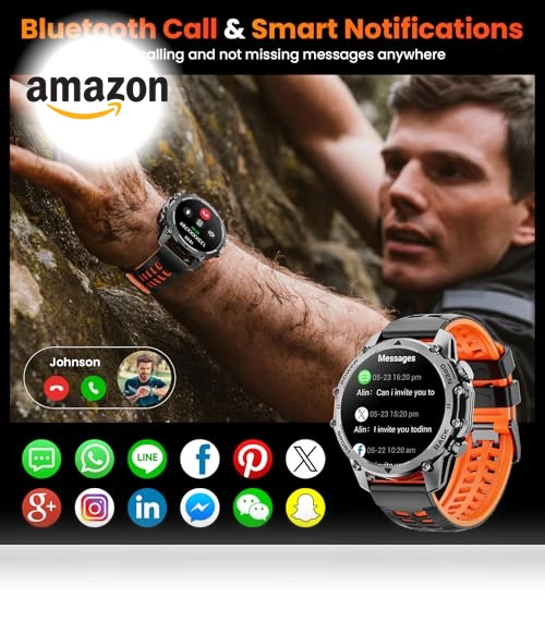 Military Smart Watch — Smartwatches, Hwagol