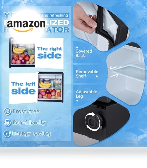 Mini Fridge with Compact Freezer — Mini Fridges, Tehanld