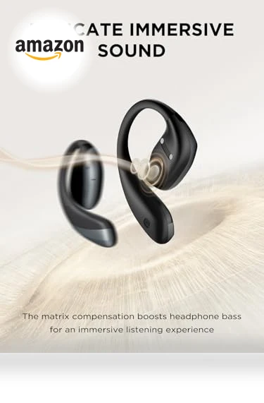 Open Ear Headphones — Over-Ear Headphones, Haowolf