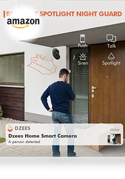 Outdoor Wireless Security Camera — Security Cameras, DZEES