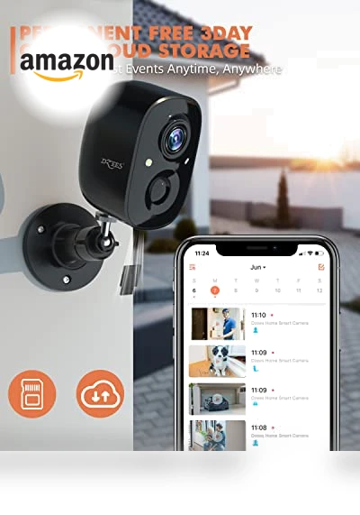 Outdoor Wireless Security Camera — Security Cameras, DZEES