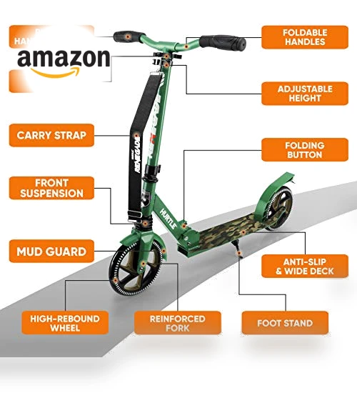 Renegade Kick Scooter — Push Scooters, Hurtle