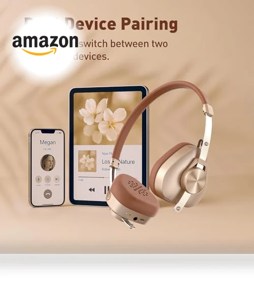 Retro Wireless On-Ear Headphones — In-Ear Headphones, OneOdio