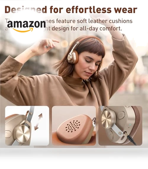 Retro Wireless On-Ear Headphones — In-Ear Headphones, OneOdio