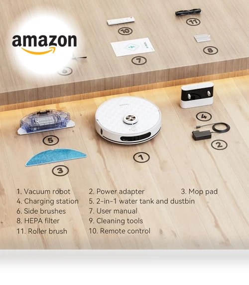 Robot Vacuum and Mop Combo — Smart Cleaning Robots, Tesvor