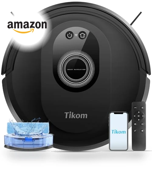 Robot Vacuum and Mop Combo — Smart Cleaning Robots, Tikom