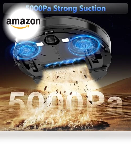 Robot Vacuum and Mop Combo — Smart Cleaning Robots, Tikom