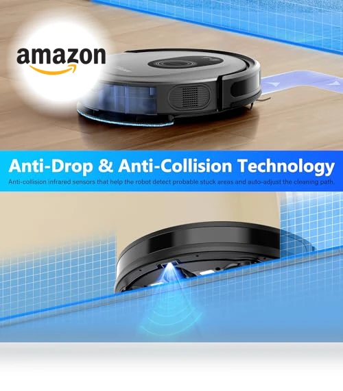 Robot Vacuum and Mop Combo — Smart Cleaning Robots, Tikom