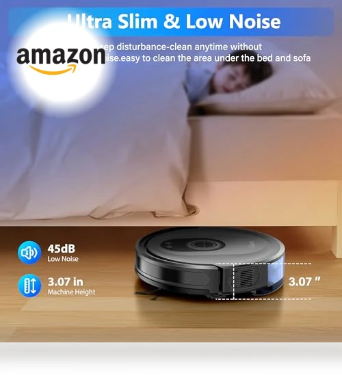 Robot Vacuum and Mop Combo — Smart Cleaning Robots, Tikom
