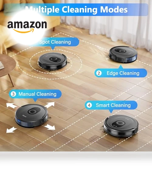 Robot Vacuum and Mop Combo — Smart Cleaning Robots, Tikom