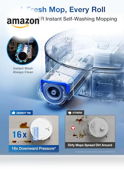 Robot Vacuum and Mop — Smart Cleaning Robots, ECOVACS