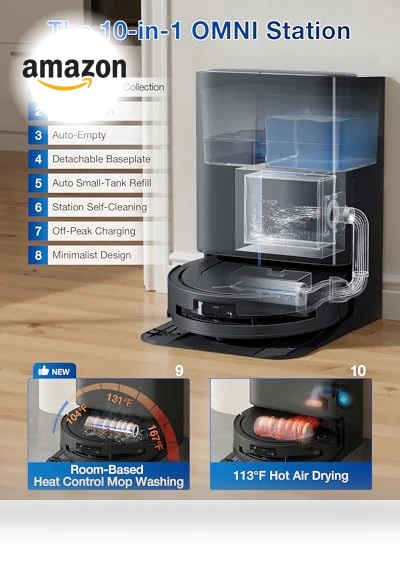 Robot Vacuum and Mop — Smart Cleaning Robots, ECOVACS