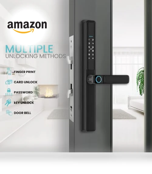 Sliding Smart Door Lock — Smart Home Security, We Technology