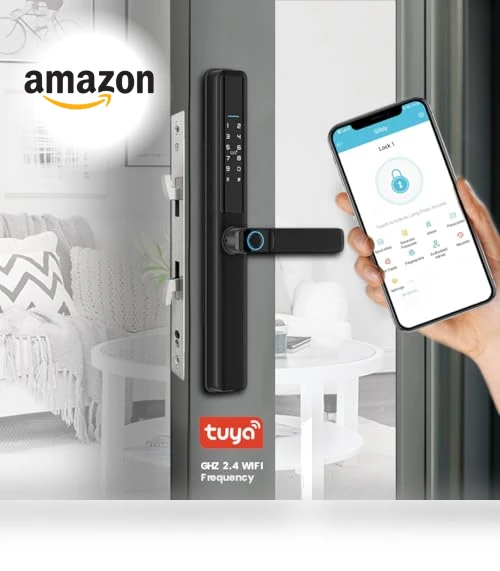 Sliding Smart Door Lock — Smart Home Security, We Technology