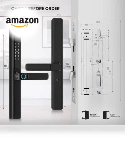 Sliding Smart Door Lock — Smart Home Security, We Technology