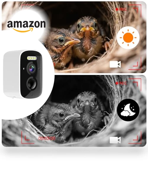 Smart Bird House with Camera — Outdoor & Wildlife Cameras, Hiyiton
