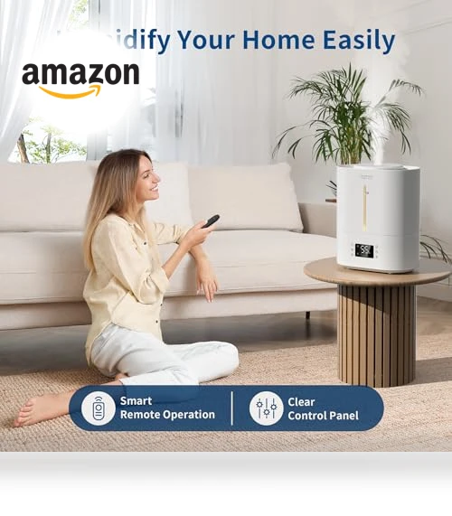 Smart Cool Mist Humidifier — Air Moisturizers, ASAKUKI