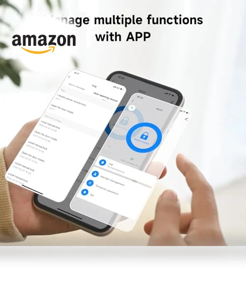 Smart Door Lock with Handle — Locks, Lockzo