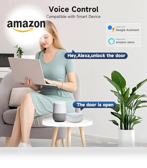 Smart Door Lock with Handle — Locks, Lockzo