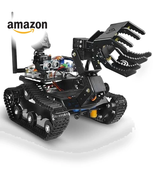 Smart Robot Car Kit with Robotic Arm HD Camera — Robotic Enhancements, XiaoR GEEK