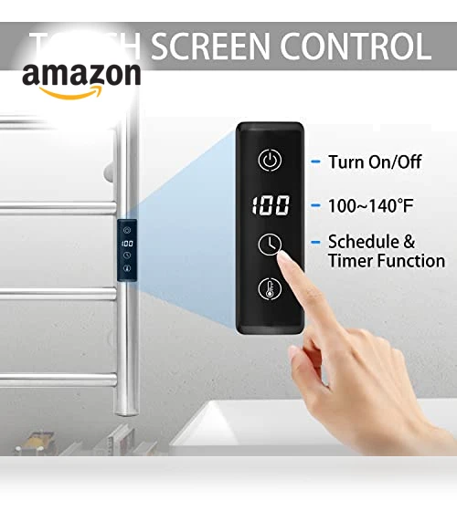 Smart WiFi Towel Warmer Wall Mounted — Towel Warmers, KEG