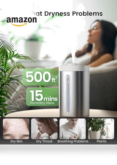 Stainless Steel Humidifier — Air Moisturizers, Jack & Rose