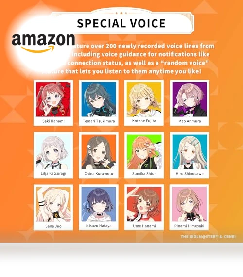 The Idolm@ster Gakuen Collaboration Wireless Earbuds — In-Ear Headphones, AVIOT