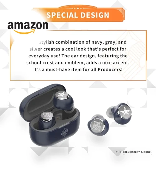 The Idolm@ster Gakuen Collaboration Wireless Earbuds — In-Ear Headphones, AVIOT