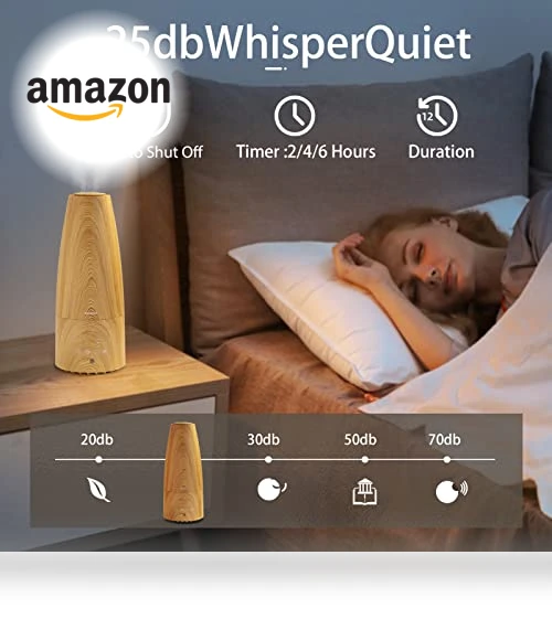 Warm and Cool Mist Ultrasonic Humidifier — Air Moisturizers, Elecameier