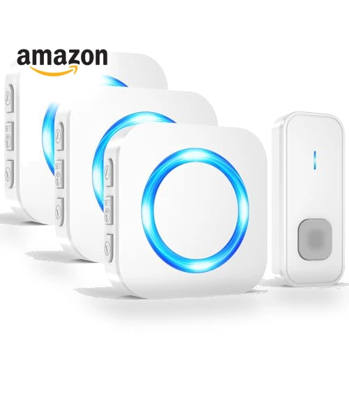 Waterproof Wireless Doorbell — Smart Home Security, SURFOU
