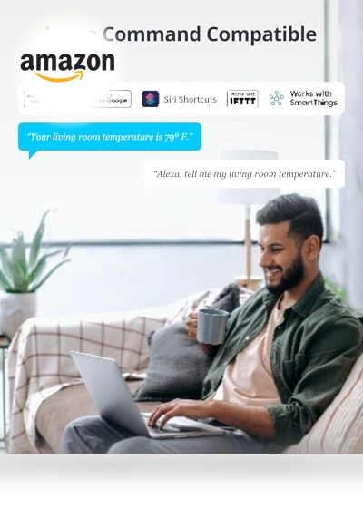 WiFi Indoor Outdoor Thermometer Meter Pro Pack — Home Climate Control, Wonderlabs