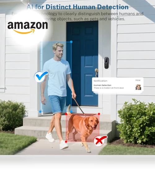 Wireless WiFi Video Doorbell Camera — Smart Home Security